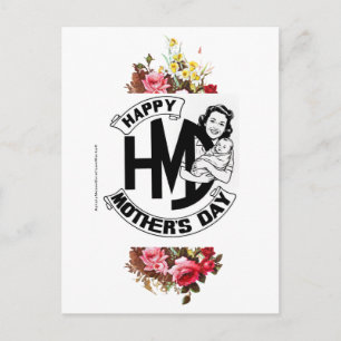 Vintage Happy Mother's Day Postcard