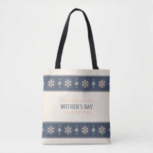 Vintage Happy Mother's Day Tote Bag