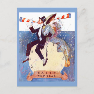 Vintage Happy New Year Postcard