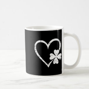 Vintage happy st patrick's day go lucky irish coffee mug