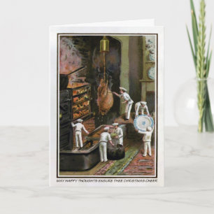 Vintage Happy Thoughts Card