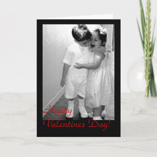 Vintage Happy Valentine Day ! - Customised Holiday Card