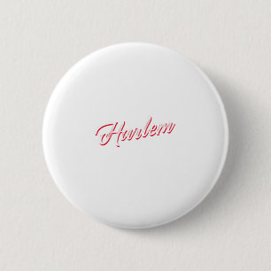 Vintage Harlem 6 Cm Round Badge