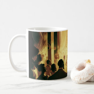 Vintage Harlem Club Abstract Coffee Mug