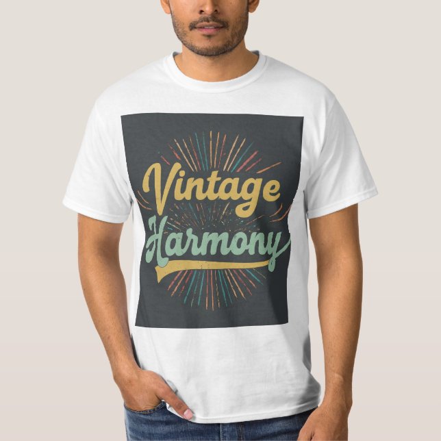 Vintage Harmony Logo❤❤❤❤❤❤ T-Shirt (Front)