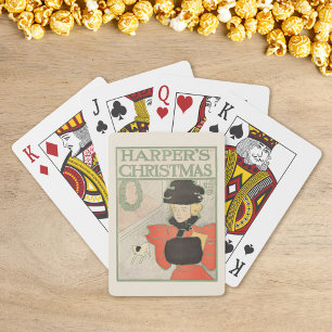 Vintage Harper’s Christmas 1896 Playing Cards