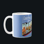 Vintage Harrisburg PA Mug<br><div class="desc">An old colourful  postcard greeting from Harrisburg,  Pennsylvania.</div>