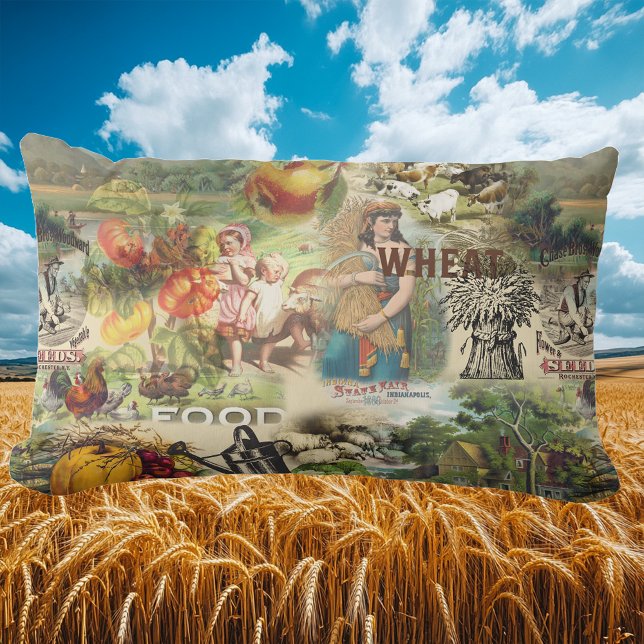 Vintage Harvest Lumbar Cushion (Creator Uploaded)