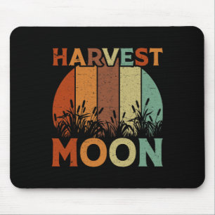 Vintage Harvest Moon Mouse Pad