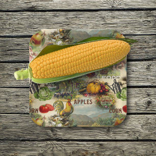Vintage Harvest Paper Plate