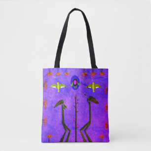Vintage Harvest Song Tote Bag