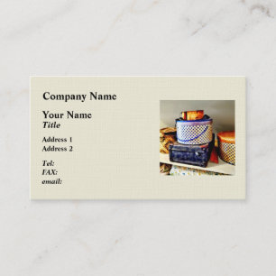 Vintage Hat Boxes Business Card