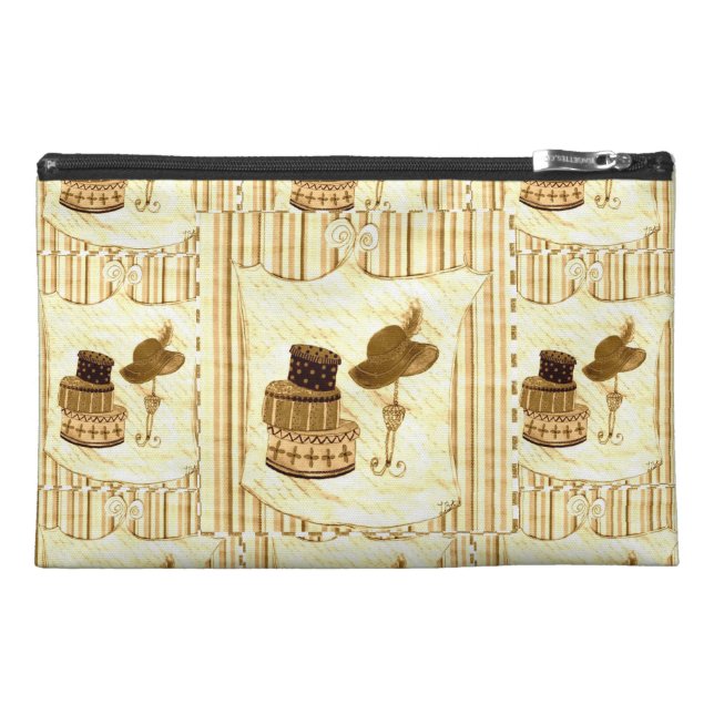 Vintage Hatboxes Travel Accessory Bag (Front)