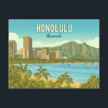 Vintage Hawaii, Honolulu Hanauma Bay Beach  Postcard<br><div class="desc">Transport yourself to the breathtaking shores of Hanauma Bay with our exquisite vintage postcard, a perfect blend of nostalgia and natural beauty. This stunning piece captures the essence of Hawaii's tropical paradise, making it an ideal gift for collectors, travelers, or anyone who cherishes the charm of vintage memorabilia. Don’t miss...</div>