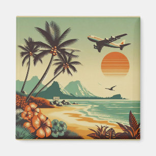 Vintage Hawaii/Tropical  Magnet