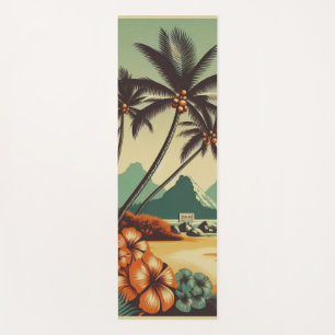 Vintage Hawaii/Tropical Yoga Mat