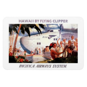 Vintage Hawaii, USA - Magnet