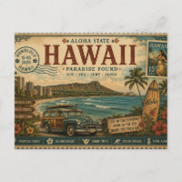 Vintage Hawaii Vacation Souvenir