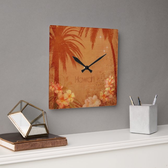 Vintage Hawaiian Clock (Office)