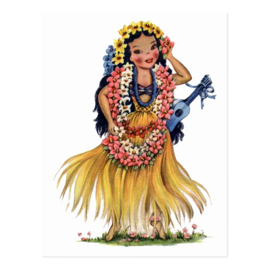 Vintage Hawaiian Girl In Hula Outfit Dress Postcard Zazzle Com Au - Vintage Hula Girl Lamp From 50 First Dates Vintage Hawaiian Girl In Hula Outfit Dress Postcard Zazzle Com Au - Vintage Hula Girl Lamp From 50 First Dates