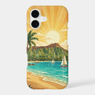 Vintage Hawaiian Travel Posters - Oahu