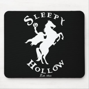 Vintage HeadlessHorseman Halloween Sleepy Hollow Mouse Pad