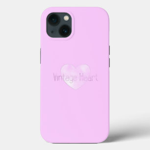 Vintage Heart 4 - Enchanting Vintage Pink Case -