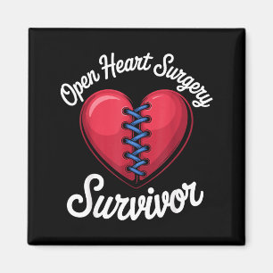 Vintage Heart Disease Awareness Heart Recovery Men Magnet