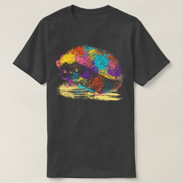 Vintage Hedgehog T-Shirt (Design Front)