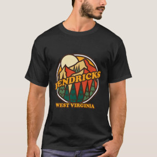 Vintage Hendricks West Virginia Mountain Hiking So T-Shirt