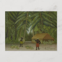 Vintage Henri Rousseau Banana Harvest