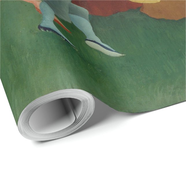 Vintage Henri Rousseau Centennial of Independence Wrapping Paper (Roll Corner)