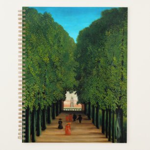 Vintage Henri Rousseau Paris Green Trees Park Art Planner