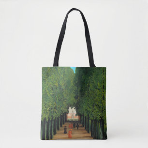 Vintage Henri Rousseau Paris Green Trees Park Art Tote Bag