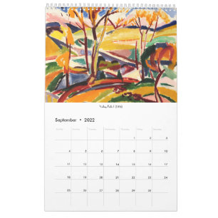 Vintage Henry Lyman Saÿen Modernist Art Calendar