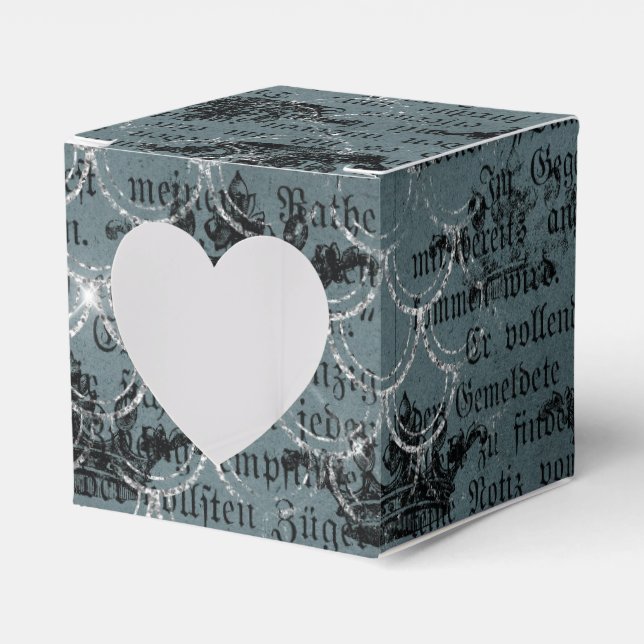 Vintage Heraldic Nautical Favour Box (Front Side)