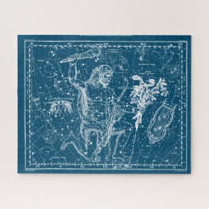 Vintage Hercules Constellation Jigsaw Puzzle