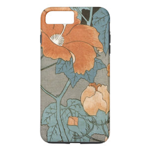 Vintage Hibiscus Flower iPhone 8 Plus/7 Plus Case