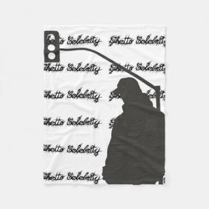 Vintage Hip hop Ghetto Celebrity Street Urban Fleece Blanket