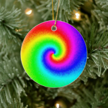 Vintage Hippie Boho Tie Dye Psychedelic Twirl