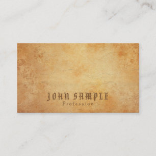 Vintage Historical Creative Design Deluxe Business Card