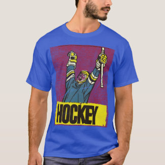 Vintage Hockey Player T-Shirt