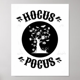 Vintage Hocus Pocus Halloween Poster
