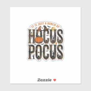 Vintage Hocus Pocus Halloween Pumpkin Shirt Design