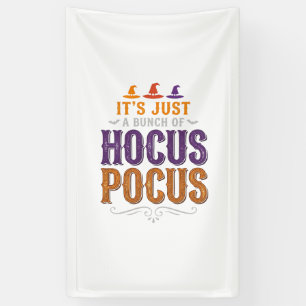 Vintage Hocus Pocus Halloween Typography Design_1 Banner