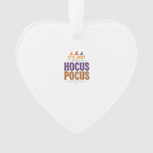 Vintage Hocus Pocus Halloween Typography Design_1 Ornament