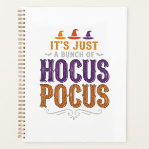 Vintage Hocus Pocus Halloween Typography Design_1 Planner