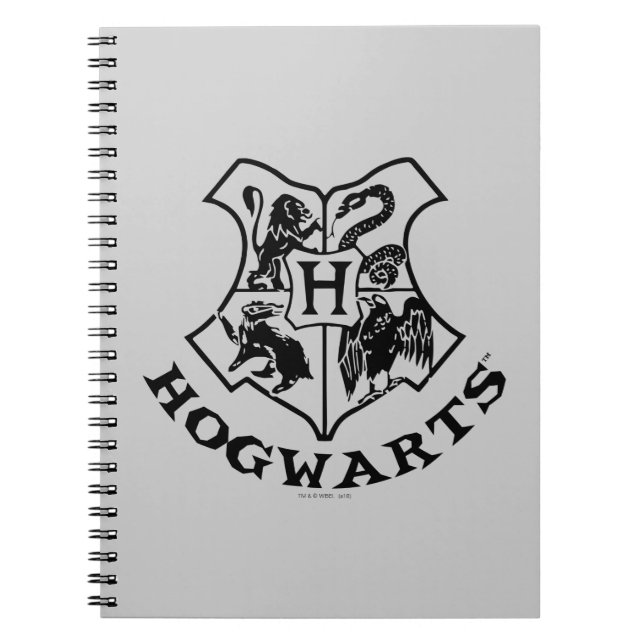 Vintage HOGWARTS™ School Crest Notebook (Front)