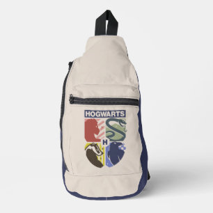 Vintage HOGWARTS™ Stamped Crest Sling Bag