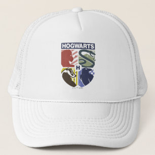 Vintage HOGWARTS™ Stamped Crest Trucker Hat